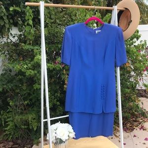 VINTAGE 90’s Blue Layer Dress